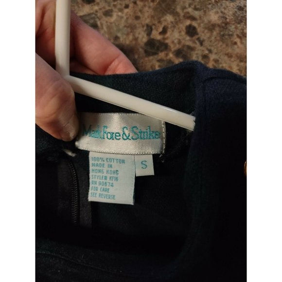 Mark Fore & Strike Dresses Vintage 8s Mark Fore Strike Navy Green